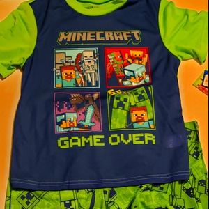 Minecraft pajamas